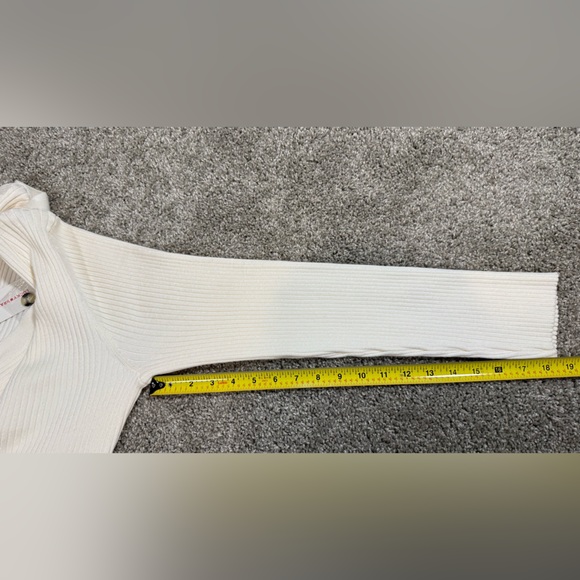 Lucky Brand Ivory knit Long Sleeve Dress - Picture 7 of 7